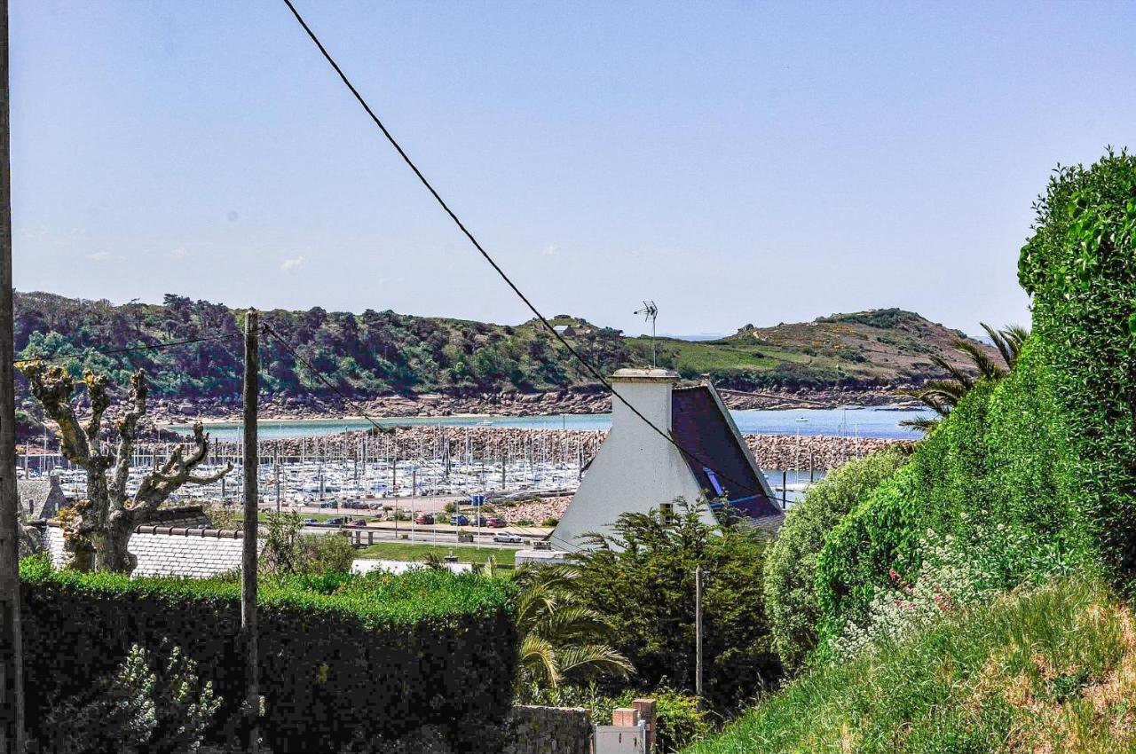 Vue Mer Cote De Granit Rose En Bretagne Trébeurden Esterno foto